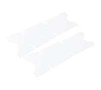 Toyvian Film Protecteur Transparent pour Manivelles de Vélo de Route Protection Adhésive Anti-Rayures pour Pédalier Manchons Robustes pour VTT et Vélo et Discret