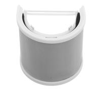 Toyvian Filtre Anti-Pop Micro de U avec Grille Blanche et Mousse, Protection Acoustique pour Enregistrement, Accessoire Microphone Compatible, Bruit Vent et Plosives, Écran Anti-Vent pour