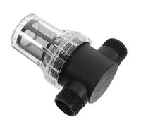 Toyvian Filtre de Tuyau Pouce à Maille pour Irrigation Jardin et Lavage Voiture Filtre Entrée avec Filetage Extérieur pour Pompe à Eau et Arrosage