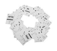Toyvian Flashcards De Rythme Musical Jeu Éducatif Pour Apprendre La Théorie Musicale Cartes De Notation Et Rythme Pour Débutants Et Étudiants Musique Portable Et