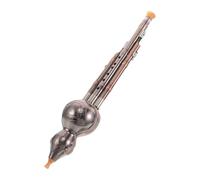 Toyvian Flûte Chinoise Hulusi B Instrument à Vent Professionnel Cuivre pour Étudiants Débutants Flûte Courge à Triple Tonalité pour Pratique Performance et Festivals