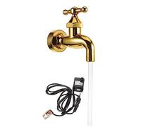 Toyvian Fontaine à Eau à Robinet Invisible pour Jardin Extérieur, Ensemble Fontaine D'arrosage Pompe 3w Et Éclairage LED, Décoration Ornement De Jardin Lumineuse pour Terrasse Et Cour