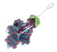 Toyvian Gagnez Et Divertissez Oiseaux avec Jouet à Mâcher Suspendu pour Perroquets Et Perruches Jouet pour Amusement Sûr Et