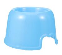 Toyvian Gamelle Ronde et Design Coloré Adorable Lisse Grosse Capacité en Plastique pour Animaux de Compagnie pour Chats et Chiens
