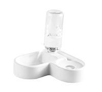 Toyvian Gamelles Créatives Plastique pour Animaux De Compagnie Forme De Cœur à Angle Droit Bol Antidérapant Et Réglable Angle pour Boire De Eau Et Manger pour Chat Et Chien