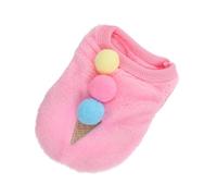 Toyvian Gilet D’Hiver pour Chien et Chat XS 1-15 Kg Manteau Chaud en Tissu Polaire Bleu Ciel Vêtement D’Extérieur Confortable et Élastique pour Animaux de Compagnie Costume Hivernal