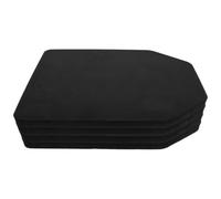 Toyvian Gilet de Protection Poitrine Boxe Plaques Eva, Doublure Mousse Légère, Lot de 4 Pièces, Équipement de Protection Corporelle pour Entraînement et Sports de Combat en Extérieur