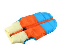 Toyvian Gilet d'hiver Imperméable pour Chien, Veste pour Chien Chaude en Coton Aux Trois Couleurs Bleu Ciel XS, Protection Le Froid pour Promenades Automne-Hiver, Vêtements pour Animaux De Compagnie