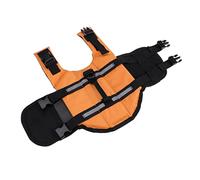 Toyvian Gilet pour Durable Respirant S Orange avec Poignées de Boucle Rapide Visibilité pour Promenade Bord