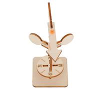 Toyvian Girouette à Assembler Bois Kit Scientifique pour Garçon Fille Jouet Éducatif Expérimentation