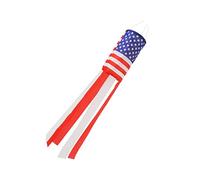 Toyvian Girouette Suspendue Avec Drapeau Américain Étoiles Et Rayures Décorations Patriotiques Pour Jardin Cour Balcon Drapeau Usa Indépendance