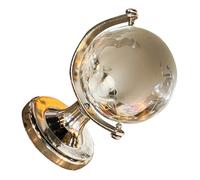 Toyvian Globe de Table Cristal Miniature Ornement Géographique Créatif et Décoration de Bureau Compacte avec Base Stable Idée Cadeau Originale pour Adultes