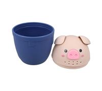 Toyvian Gobelet De Rinçage Pour Bébé De Cochon Bleu, Tasse De Bain Compacte En Pp, Rinçage Shampooing Pratique Pour Bain à Domicile Et Voyage, Accessoire Bébé Sûr Et Ergonomique