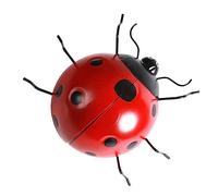 Toyvian Grande Statuette Métallique à Sept Points Rouge pour Décoration de Jardin et Pelouse, Ornement Extérieur en Fer, Décoration de Cour et Vacances, Pièce Décorative Solide