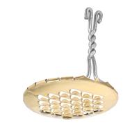 Toyvian Grattoir à Gelée En Cuivre Compact, Outil De Grattage Multifonction, Acier Inoxydable, Ergonomique Et Suspendu, Accessoire Cuisine Ménager Pour Extraction Fine De Gelée,