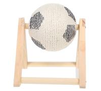 Toyvian Grattoir Sphérique Sisal pour Chat Interactif pour Entretien des Griffes Stimule Lactivité et Protège Meubles Adapté Petits Dintérieur