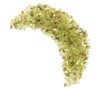 Toyvian Gravier en Olivine Naturelle Vert pour Aquarium, Pierre Décorative pour Aquarium Petits Cailloux, pour Décoration et Aménagement du Bassin à Poissons