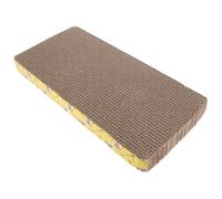 Toyvian Griffoir pour Chat Carton Ondulé Résistant et Écologique Planche à Gratter Multifonction pour Chats et Chatons Protection Meubles et Repos Confortable