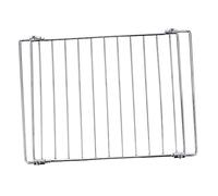 Toyvian Grillage Rigide Acier Inoxydable pour Four Électrique Grill Antiadhésif Haute Température Accessoire Barbecue Pratique et Extensible