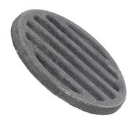 Toyvian Grille de Foyer Ronde 10 Cm en Matériau Ignifuge, Réseau de Terre 0,5 Mm pour Poêle à Bois et Cheminée, Insert de Foyer Extérieur pour Cuisson et Chauffage