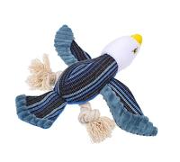 Toyvian Grincheux Jouets à mâcher Jouets pour Chiots drôle Chien Qui grince à Mastication pour Animaux de Compagnie de Morsure de Chiot Peluche Blue