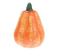 Toyvian Grotte D'aquarium en Résine Résistante de Citrouille Orange pour Crevettes et Poissons, Décoration Chic et Créative pour Aquarium et Aménagement Paysager