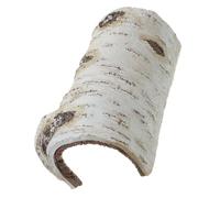Toyvian Grotte d'écorce simulée se Cache cachette Cacher Ornement Arbres artificiels Sapin Artificiel souche d'aquarium résistante à l'usure Arbre de réservoir pour sous-Marin décor résine