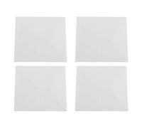 Toyvian Guide D'affûtage de Couteaux 4 Pièces Blanc, Support D'affûtage à Angle Fixe, Guide D'angle pour Pierre à Aiguiser, Accessoire Cuisine pour Affûtage Précis des Lames