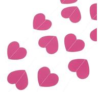 Toyvian Guirlande de Cœurs en Papier 3 Pièces Rose Fuchsia Bannière Suspendue pour Décoration Mariage Anniversaire et Enterrement de Vie de Jeune Fille Ornement Festif pour Porte Mur