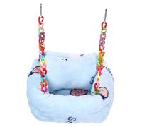 Toyvian Hamac pour Hamster Confortable avec Cachette Lit pour Petit Rongeur S Hamac pour Chinchilla et Cochon