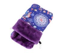 Toyvian Hamac Suspendu pour Animaux de Sommeil Douillet pour Hamster avec Motif Cerf Nid Confortable Hiver pour Rongeurs Accessoire de Cage Pratique avec Clips