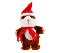 Toyvian Hamster Électrique Peluche Douce et Sécurisé pour Garçon Fille Éducatif pour Relations Parents Garçon Fille