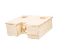 Toyvian Hamster Hideout Naturel Cabane Labyrinthe Spacieuse pour Cage Hamster Souris Rat Maison Durable et Sécurisée pour et Jeu des Petits Animaux