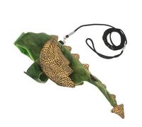 Toyvian Harnais Dinosaure pour Lézards Barbus Sangles Ajustables en Peluche et Polaire Confortable pour Promenades en Extérieur et Événements Spéciaux