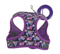 Toyvian Harnais pour Petit Chien Maille Respirante Réglable Gilet Confortable pour Chiots et avec Sangle Poitrine Sécurisée pour Promenade