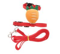 Toyvian Harnais pour Petits Animaux Et Laisse Réglable en Nylon Peluche, Taille s Petit Modèle, Adapté pour Lapin Mignon Lors De Promenades en Extérieur