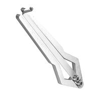 Toyvian Harpe à Bouche Métallique 11,5 Cm pour Garçon et Filles et Débutants, Instrument Ethnique Russe et Mongol Portable, Harpe à Mâchoires Traditionnelle pour Voyages et Musique