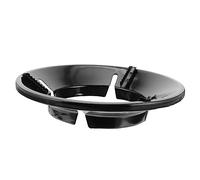 Toyvian Hotte Anti-Incendie Métallique pour Cuisinière à Gaz Résistante au Vent Installation Facile Protection de Brûleur Utilisation Domestique et Professionnelle
