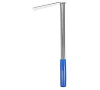 Toyvian Houe Acier Inoxydable Petite avec Manche Courbé Outil De Jardinage pour Creusage Et Désherbage Houe Légère