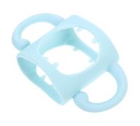 Toyvian Housse De Biberon Silicone Support Anti-casse Pour Biberons Verre Protège-biberon Bleu Ciel Facile à Transporter Ranger