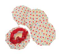 Toyvian Housse de Poignée de Porte Ronde en Coton Confortable 4 Pièces Protection Antistatique Sécurité Complète et Design Élégant Floral pour Usage Domestique
