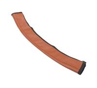 Toyvian Housse De Poignée De Poussette En Similicuir Marron Fermeture Éclair, Protection Confortable, Manchon Pliable Adapté Aux Poussettes, Accessoire Pratique Pour Parents Actifs,