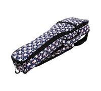 Toyvian Housse De Transport pour Ukulélé Étui Pratique Et Imperméable avec Bandoulière Toile pour Instruments De Musique Design Étoilé