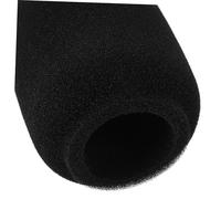 Toyvian Housse Micro Mousse Protectrice Noire Bonnette Pop Éponge Compatible Plupart des Microphones Portables Installation Facile et Maintien Stable