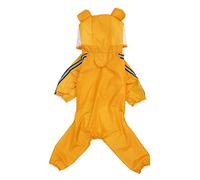 Toyvian Imperméable pour Animaux De Compagnie Manteau Réversible À Capuche pour Chien Imperméable Transparent pour Chiens Imperméable Léger pour Chien Mignon Teckel Grand Manteau De