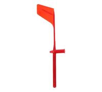 Toyvian Indicateur de Direction du Vent Visibilité Claire Rouge en Plastique Installation Facile Résistant aux Intempéries, Accessoire Marin Professionnel pour Voiliers et Yachts
