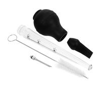 Toyvian Injecteur à Viande Pour Dinde Outil Assaisonnement Acier Inoxydable Ustensile De Cuisine Facile à Nettoyer