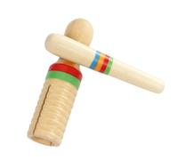 Toyvian Instrument de Percussion Bois pour Garçon Fille Tube Sonore Léger et Compact avec Baguette Musical Éducatif sans Odeur Adapté Aux Mains des Tout-Petits pour Développement