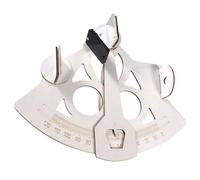 Toyvian Instruments Marquage Navigation céleste Horizon Artificiel Ensemble de Navigation Outil de Navigation Sextant éducatif pour la Pratique de la Navigation céleste