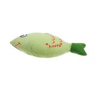 Toyvian Interactif pour Chat Poisson Peluche Réaliste avec Dispositif de Jeu Intégré Doux pour Intérieur Stimule Intérêt Curiosité des Félins Conception pour Heures de Divertissement
